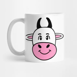 HAPPY Cow Lover - Funny Cow Art Mug